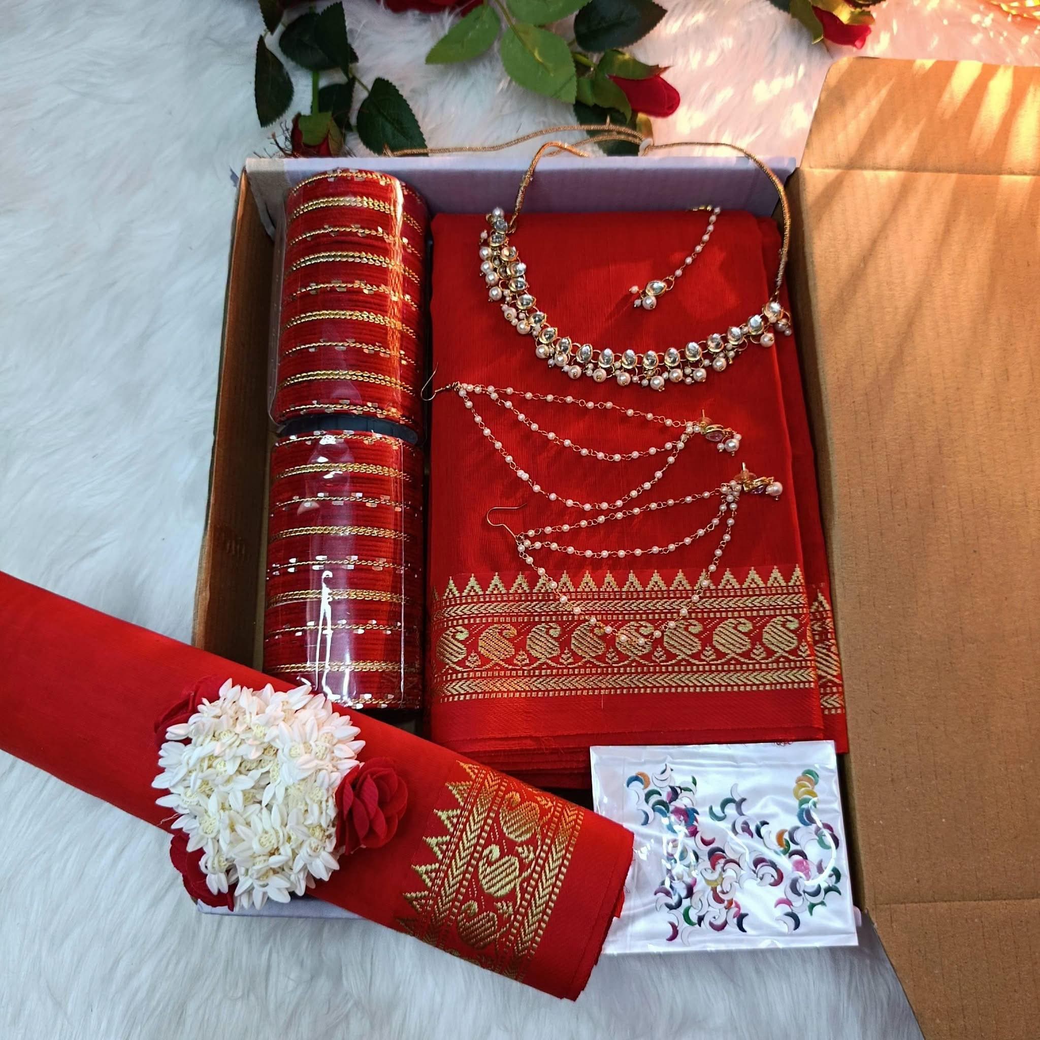 💖 প্রিমিয়াম সাজ কম্বো প্যাকেজ 💖 একটি প্যাকেজেই সম্পূর্ণ সাজের সব প্রয়োজনীয় অনুষঙ্গ। 🎀🫰 thumbnail 3