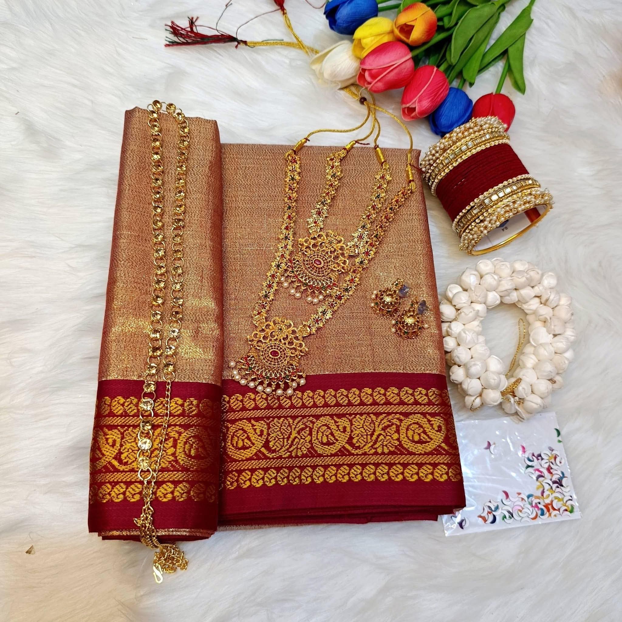 💖 প্রিমিয়াম সাজ কম্বো প্যাকেজ 💖 একটি প্যাকেজেই সম্পূর্ণ সাজের সব প্রয়োজনীয় অনুষঙ্গ। 💖 thumbnail 5