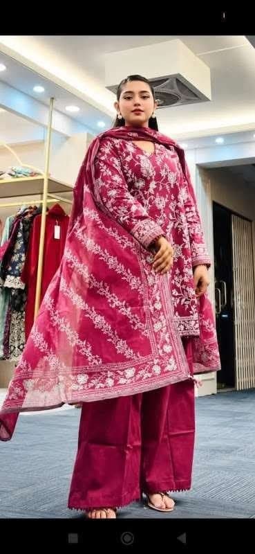 👗 ডিজিটাল প্রিন্টেড প্রিমিয়াম ৩ পিস কালেকশন 👗 thumbnail 2