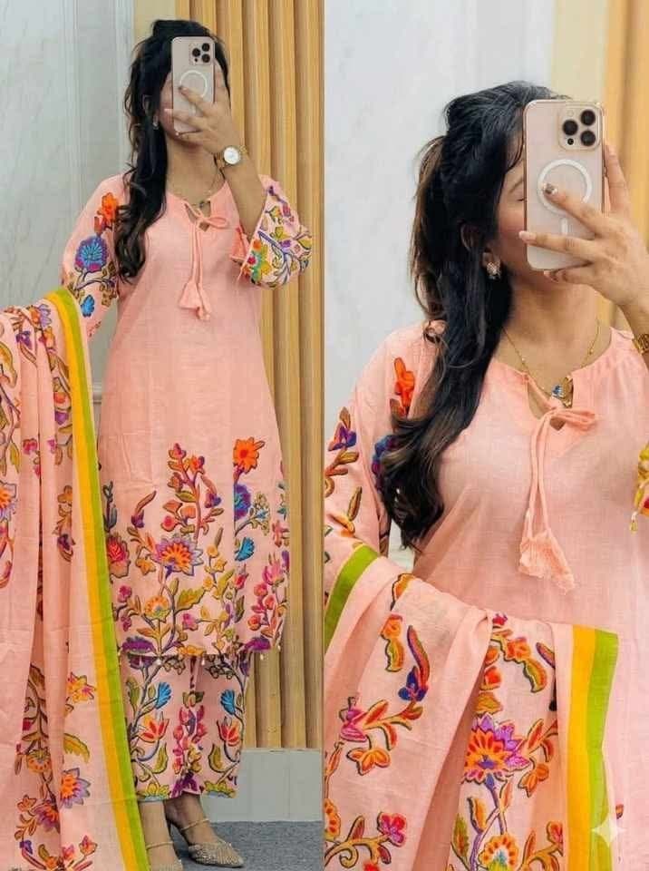 🌸✨ পাকিস্তানি ইনস্পায়ার্ড প্রিমিয়াম থ্রি-পিস কালেকশন ✨🌸 thumbnail 3