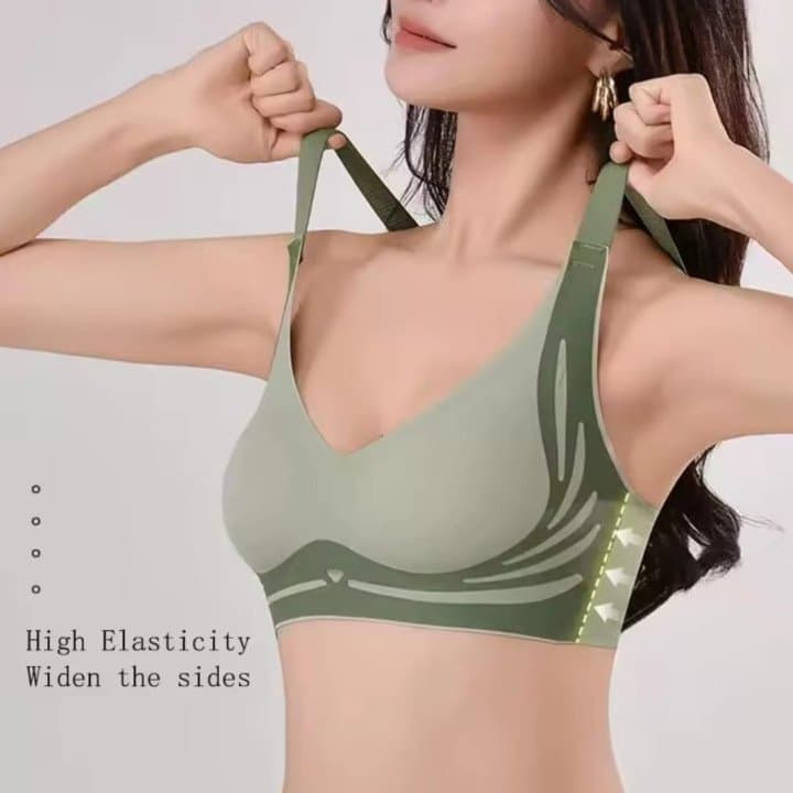 Super Gather Wireless Push-up Bra for Women thumbnail 3