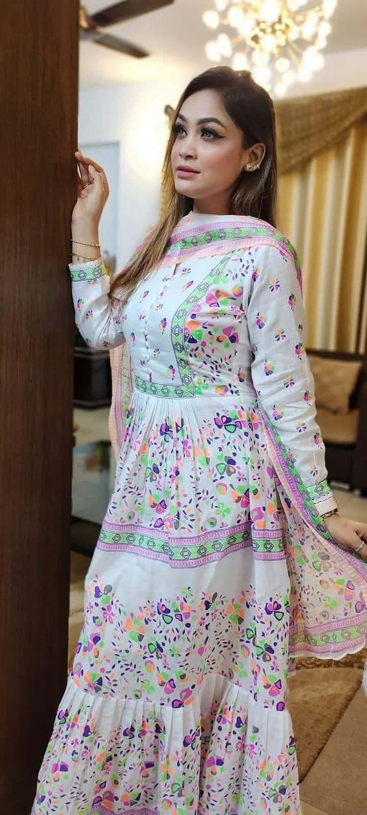গাউন থ্রি পিস