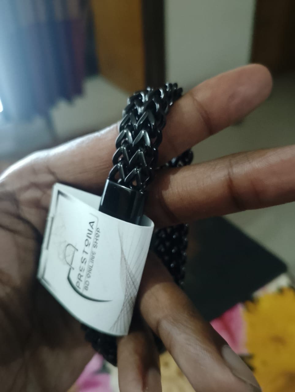Phoenix Titanium Black Bracelet 12mm thumbnail 1
