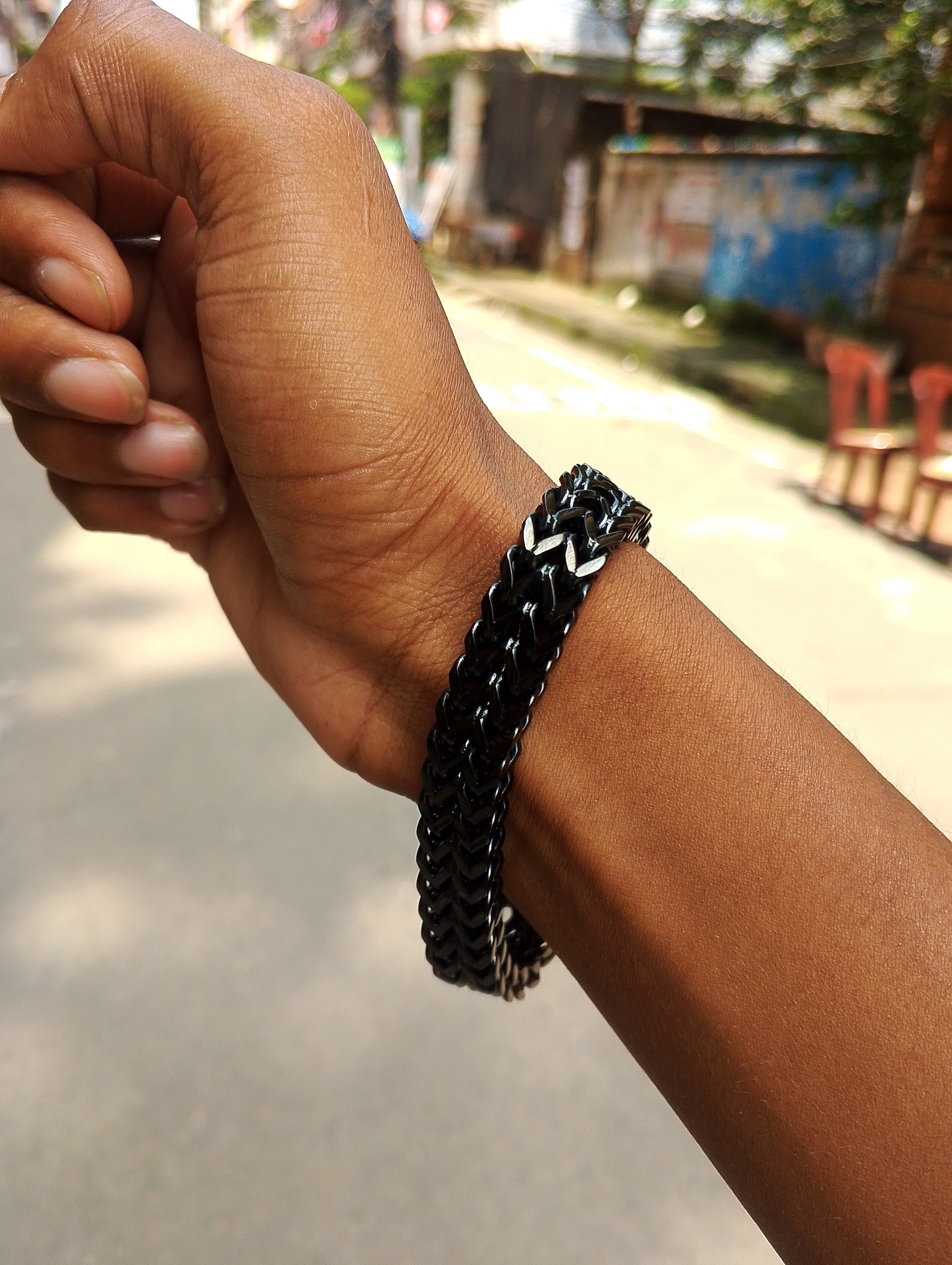 Phoenix Titanium Black Bracelet 12mm thumbnail 4