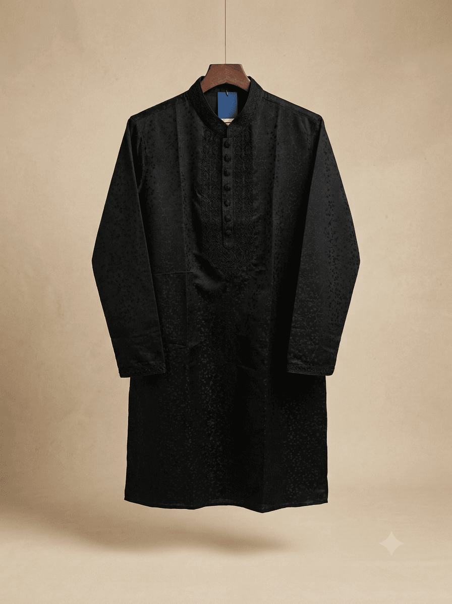 Premium Cotton Karchopi Embroidered Traditional Dress thumbnail 1