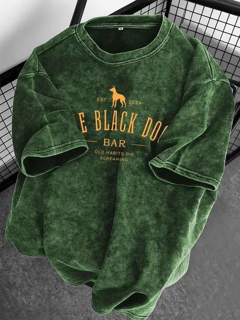 Premium Acid Wash Drop Shoulder TShirt thumbnail 4