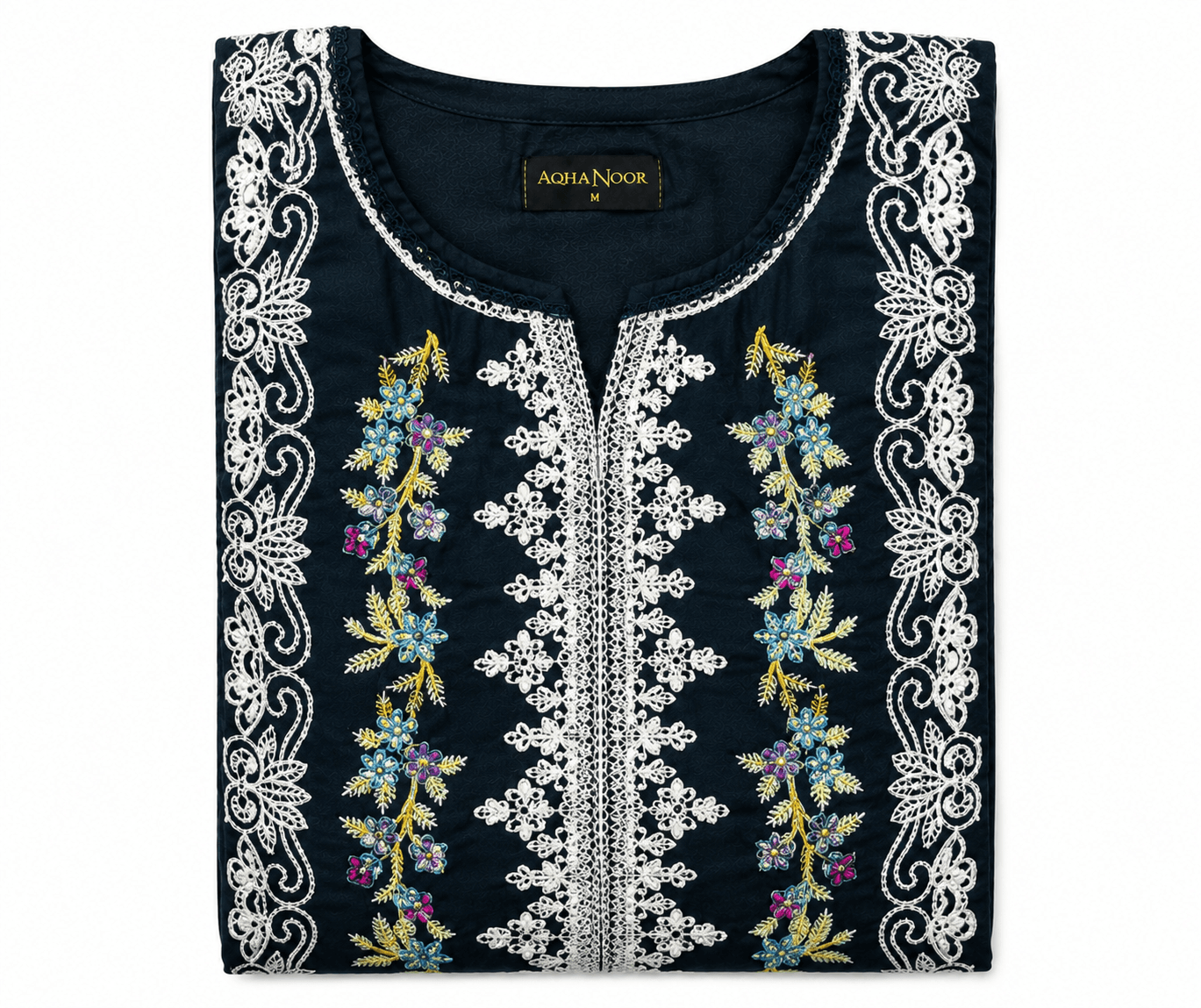 Ready Cotton Embroidered Three-Piece thumbnail 2