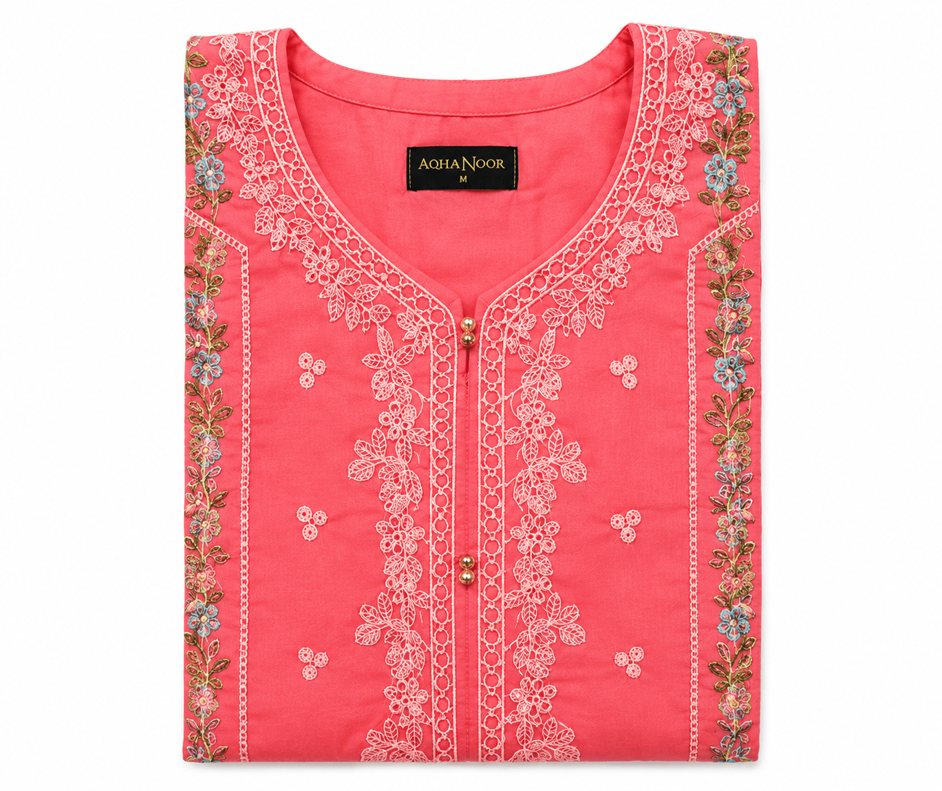 Ready Cotton Embroidered Three-Piece thumbnail 5