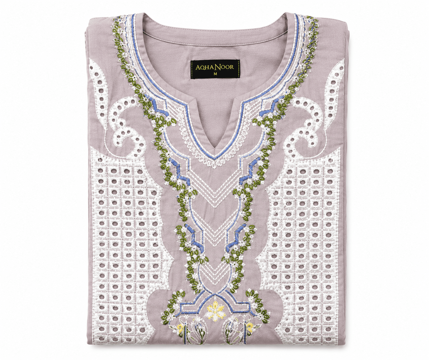 Ready Cotton Embroidered Three-Piece thumbnail 7