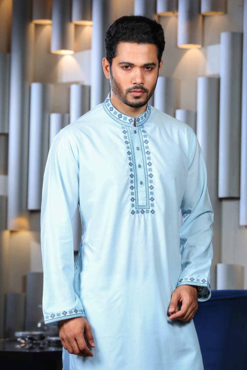 Luxury Original Pakistani Panjabi with Box thumbnail 1