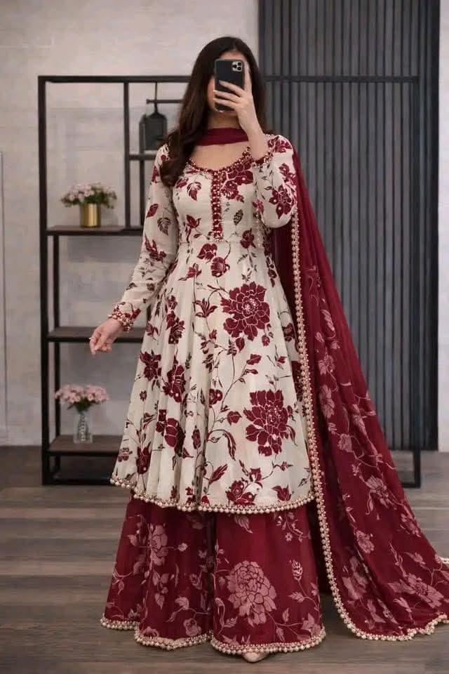 Golap Gown Three Piece thumbnail 1