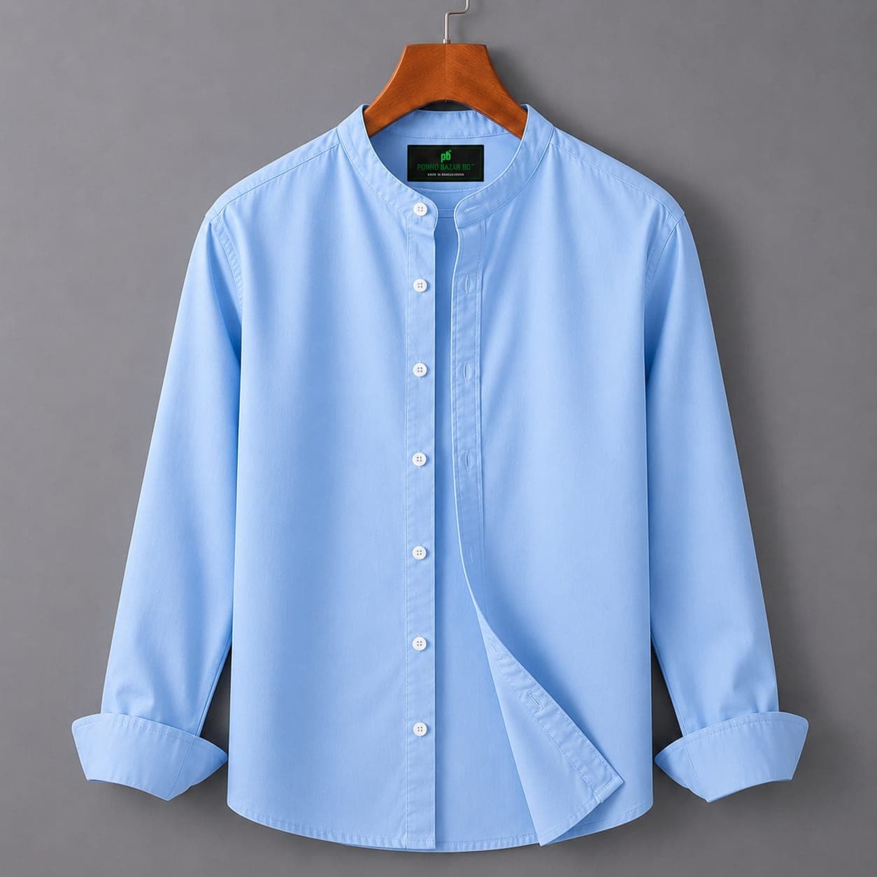 Premium Oxford Cotton Solid Shirt thumbnail 1