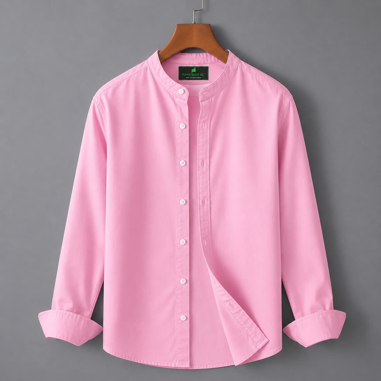 Premium Oxford Cotton Solid Shirt thumbnail 1