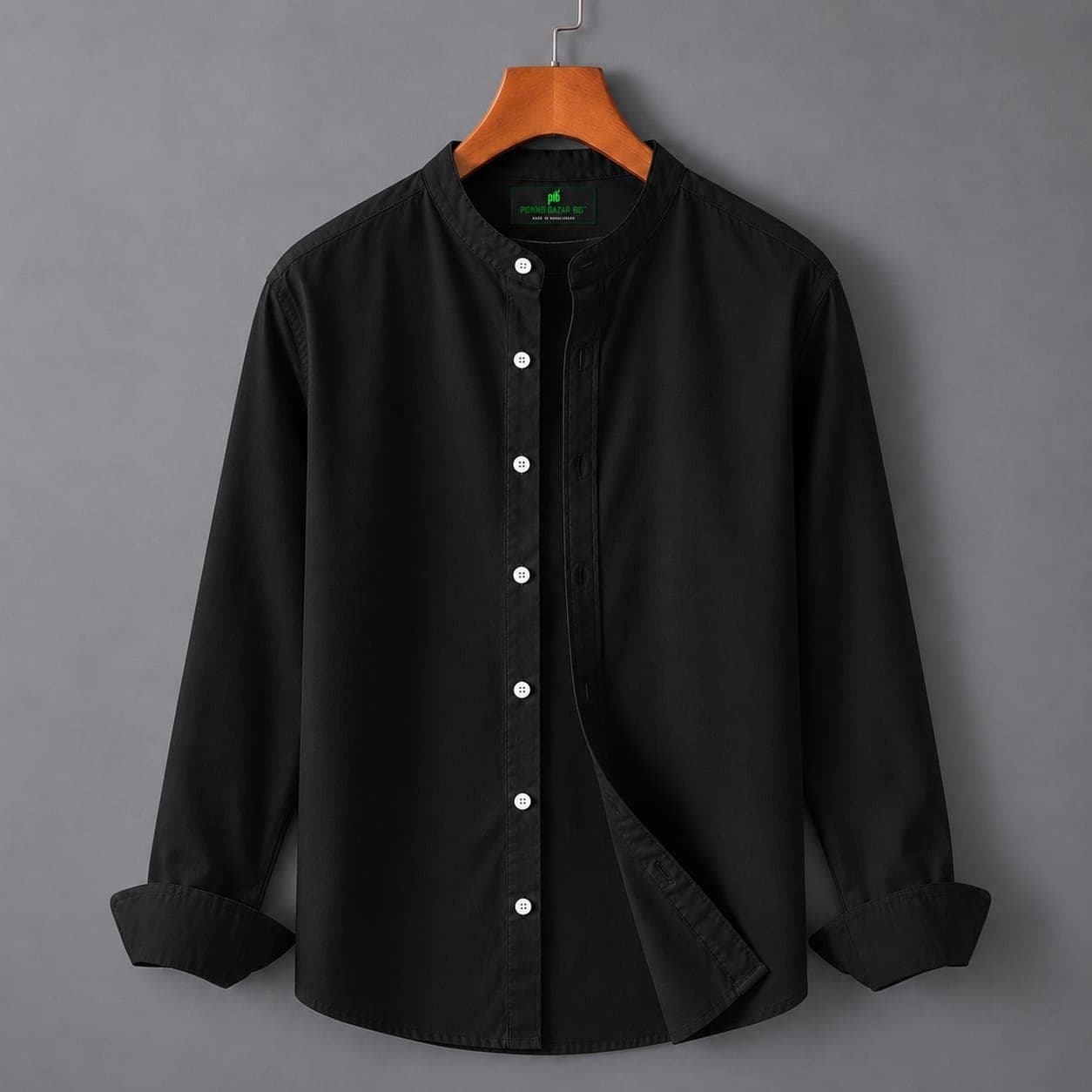 Premium Oxford Cotton Solid Shirt thumbnail 1