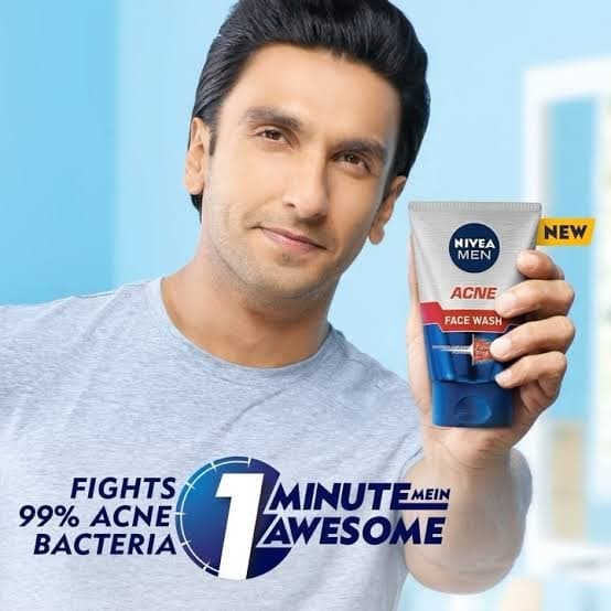 Nivea Man Acne Face wash 100ml thumbnail 2