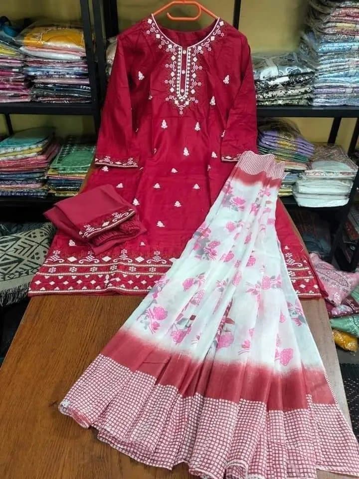 ইন্ডিয়ান স্টাইল থ্রিপিস thumbnail 3