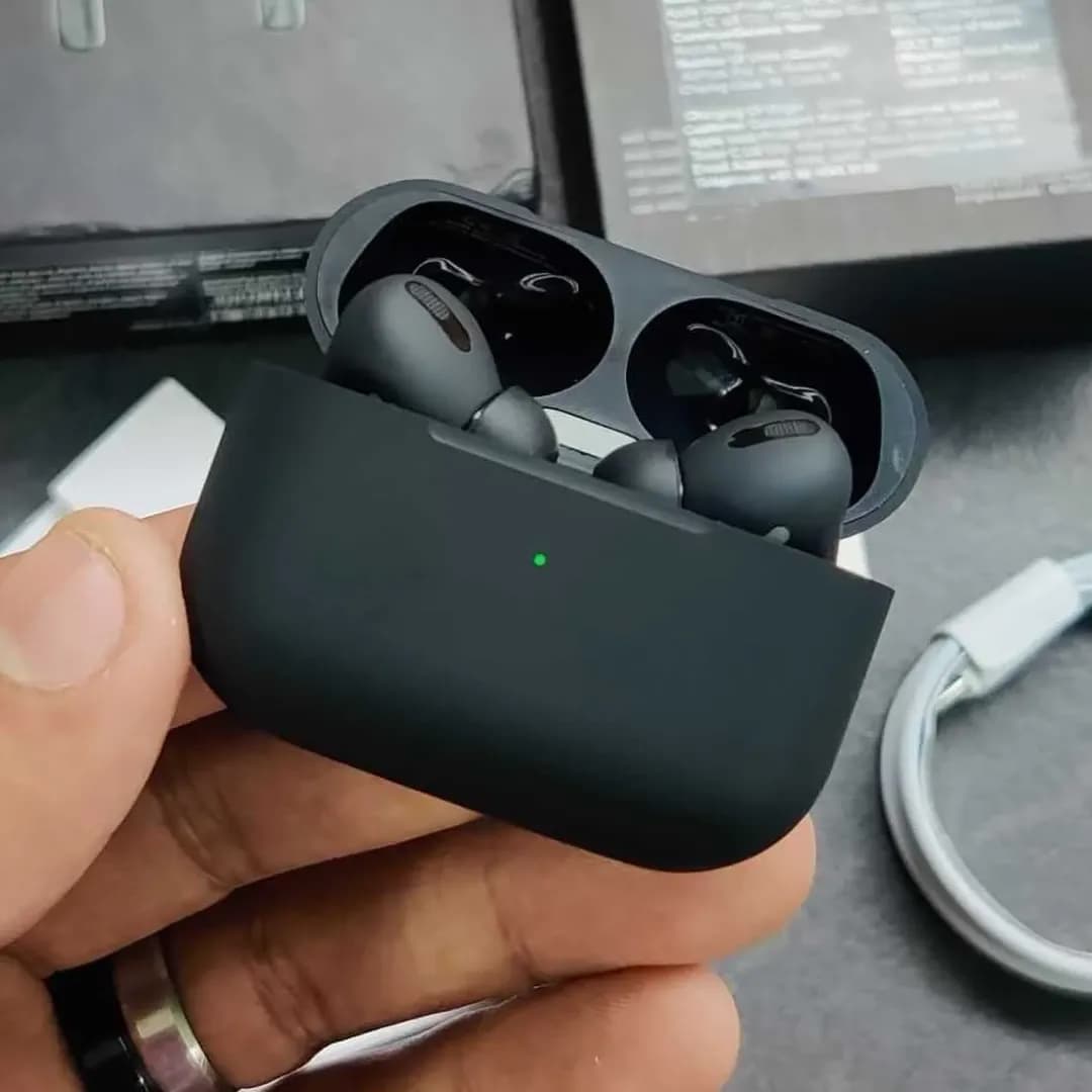 Apple Airpods Black Colour Special Edition MasterCopy thumbnail 1