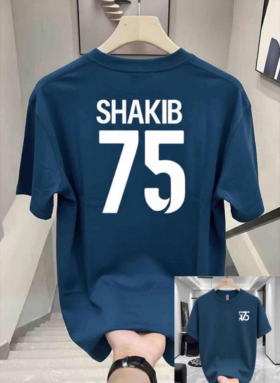 New drop shoulder t-shirt only for Shakib Al Hasan's fans thumbnail 3