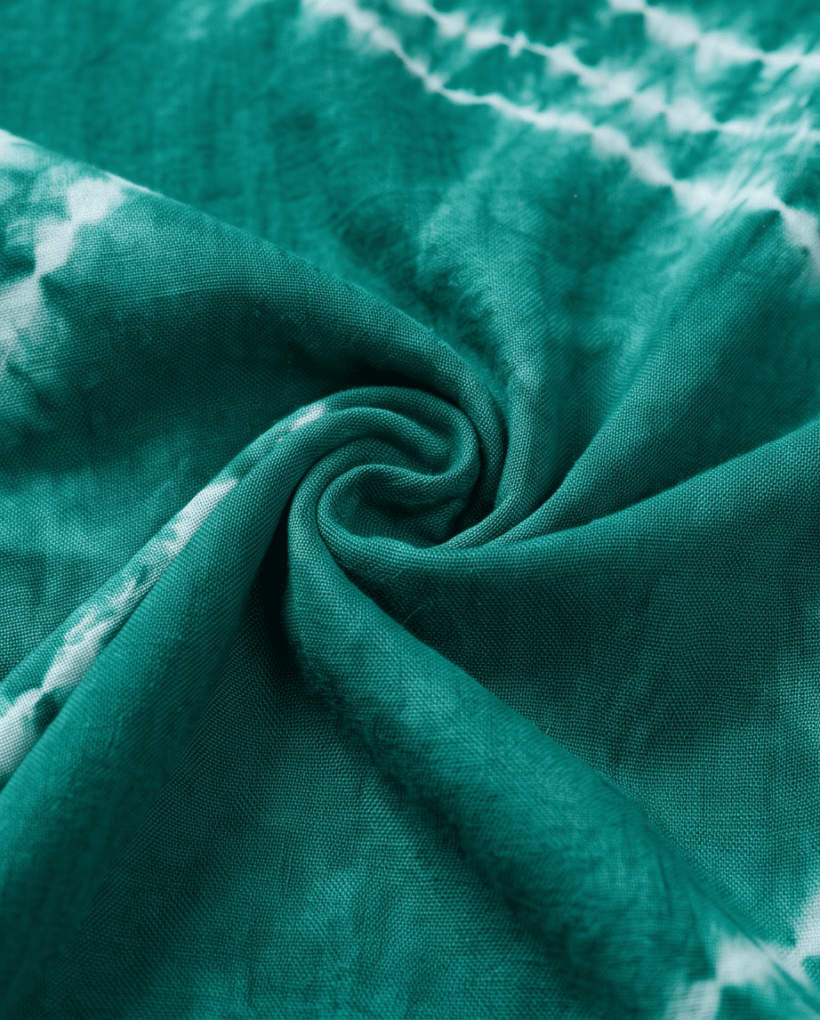 Deep Green Shibori Batik Dress | KBD-09 thumbnail 3