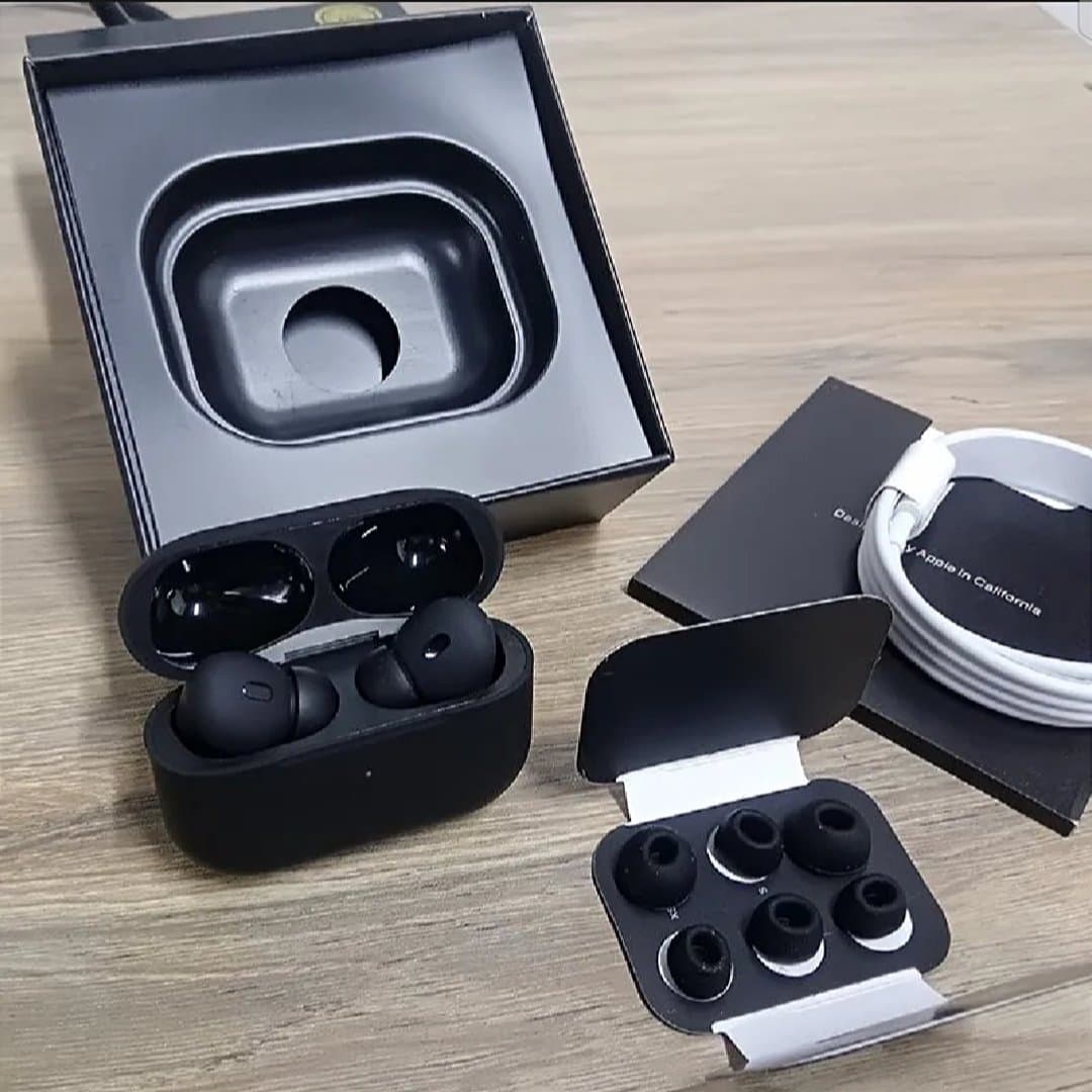 ANC AirPods Pro 2nd Generation Dubai Edition - Black - White thumbnail 4
