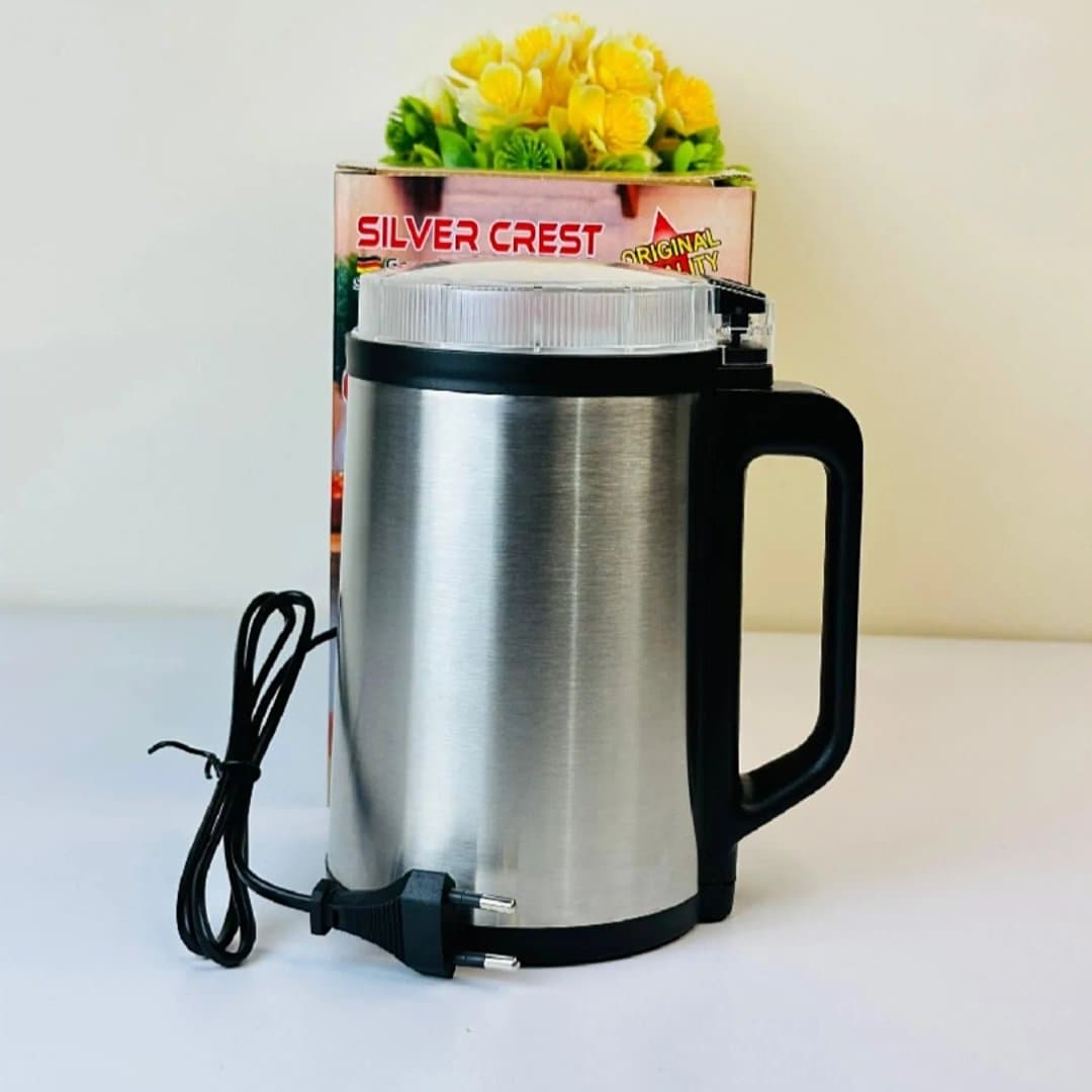 Silver Crest RAK-001 Electric Grinder Powerful 5000 Stainless Steel Body Spice, Coffee Bean, Nut & Grain Grinder Machine | Germany Technology Home & Commercial Use Multipurpose Mill Blender (Original Quality) - Fast & Efficien thumbnail 2