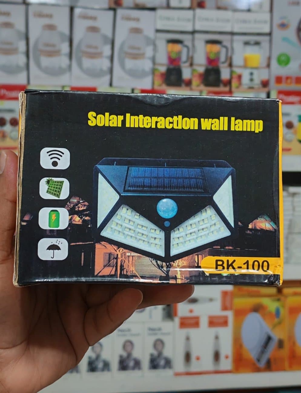 100 LED High Intensity Solar Security Lamp with Motion Detection | thumbnail 5
