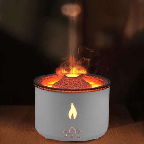 Volcanic Flame Aroma Diffuser Essential Oil 360ml USB Portable Air Humidifier Household Fog Essential Oil Automatic Sprayer thumbnail 3