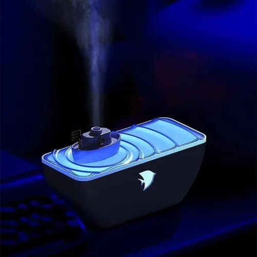 Brand: Generic
Flower Shaped Humidifier, Humidifier for Bedroom | Personal Desk Humidifier | Silent Humidifier with 7 Colorful Lights for Home and Sleep thumbnail 5
