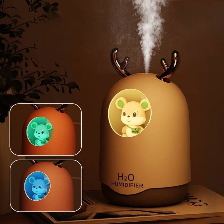 Humidificador Oso con Luz Nocturna thumbnail 1