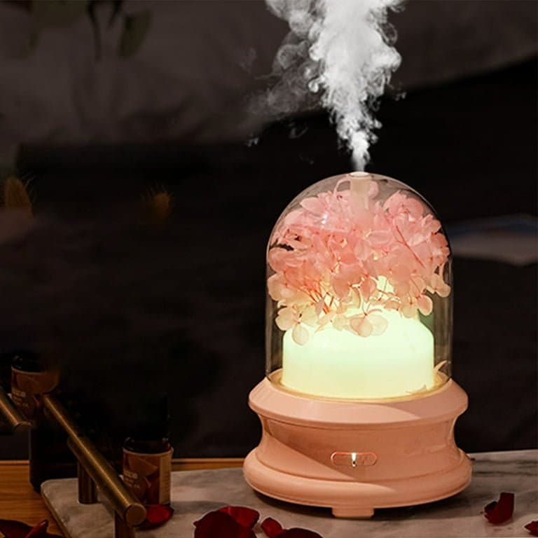 Brand: SLYHHZHMY
Colorful Night Light Aroma Humidifier Color Changing Silent Portable Aroma Diffuser Suitable for Home, Bedroom and Office (Powder) thumbnail 7