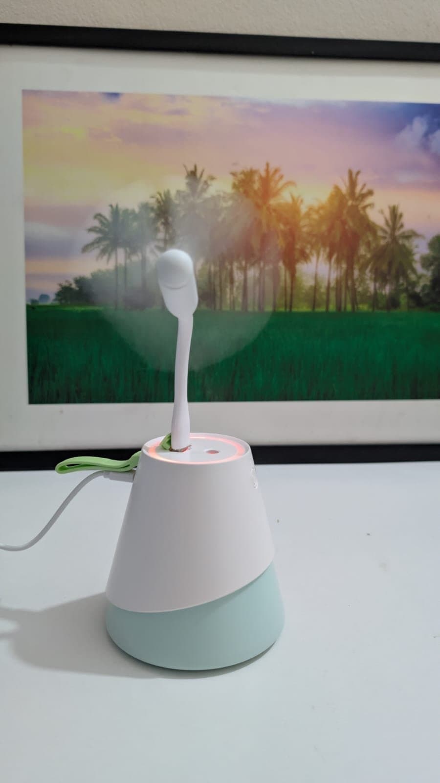 3-in-1 Iceberg Humidifier with USB Fan & LED Light thumbnail 2