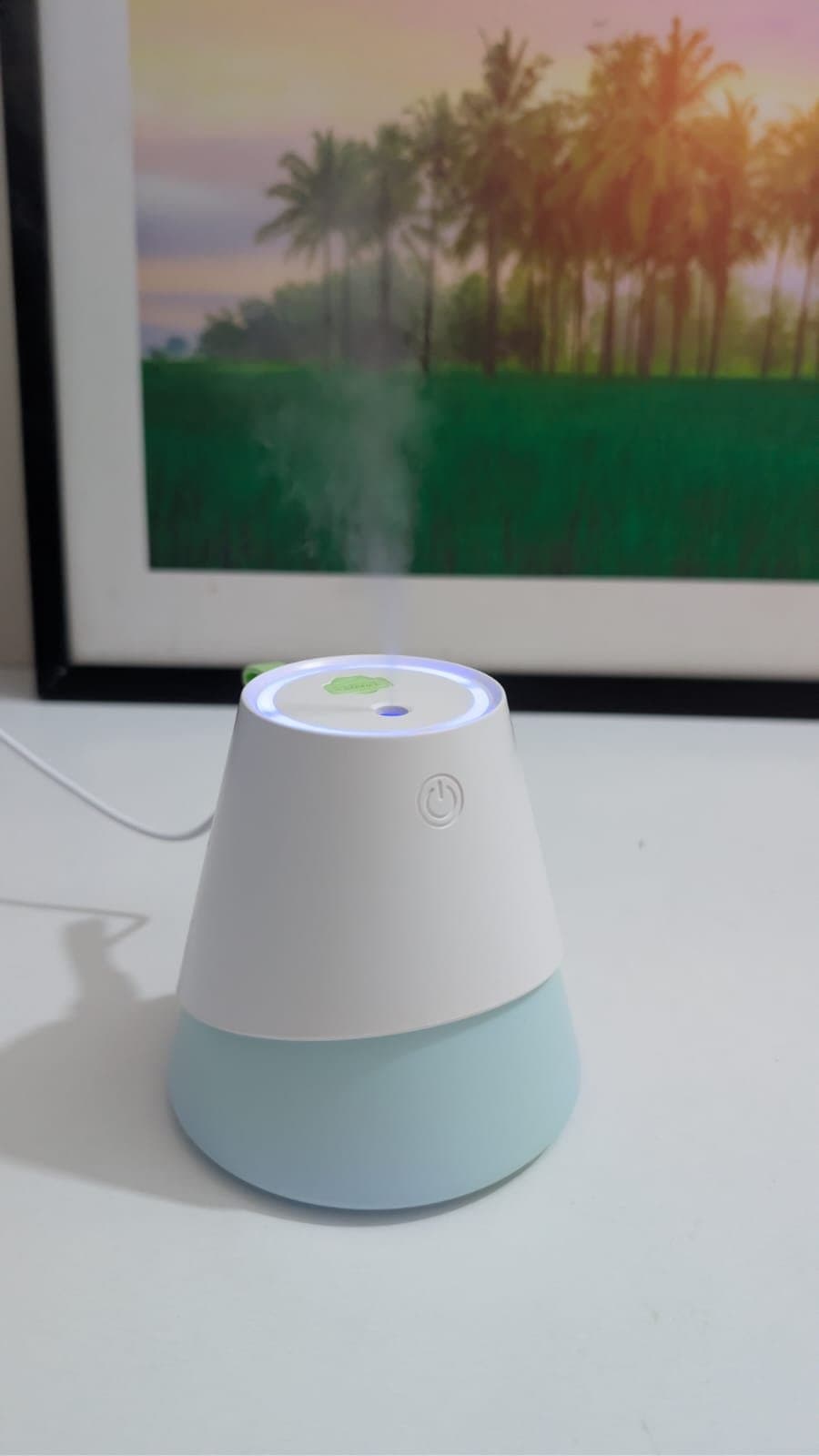 3-in-1 Iceberg Humidifier with USB Fan & LED Light thumbnail 3