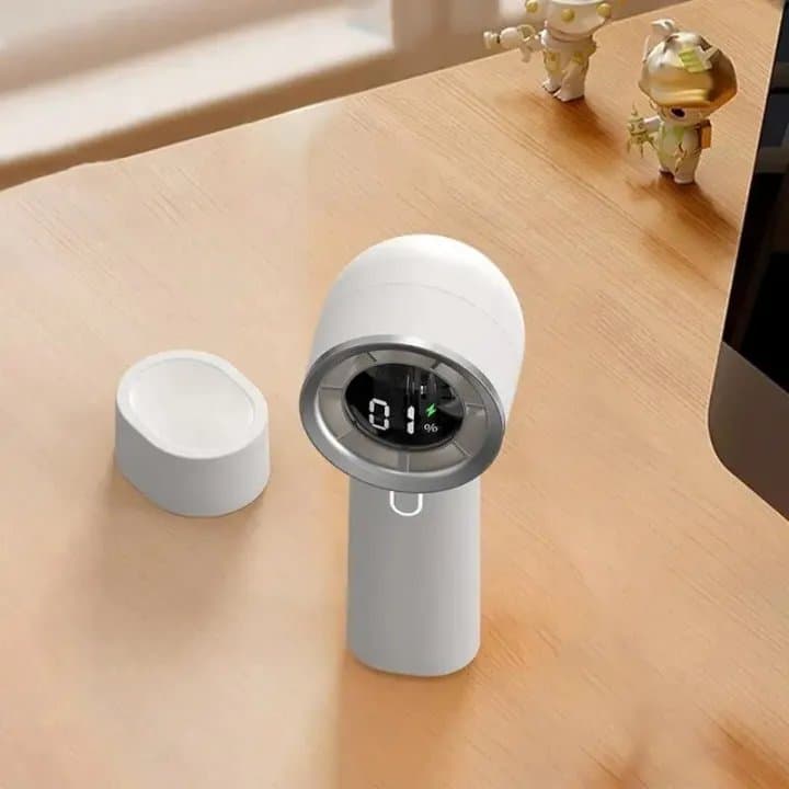 Hand Held Fan 1000mAh USB Mini Cooling Fan Rechargeable Small Hand Fan Pocket Desk Fan Personal Fan For Kids Girls Women Men thumbnail 4