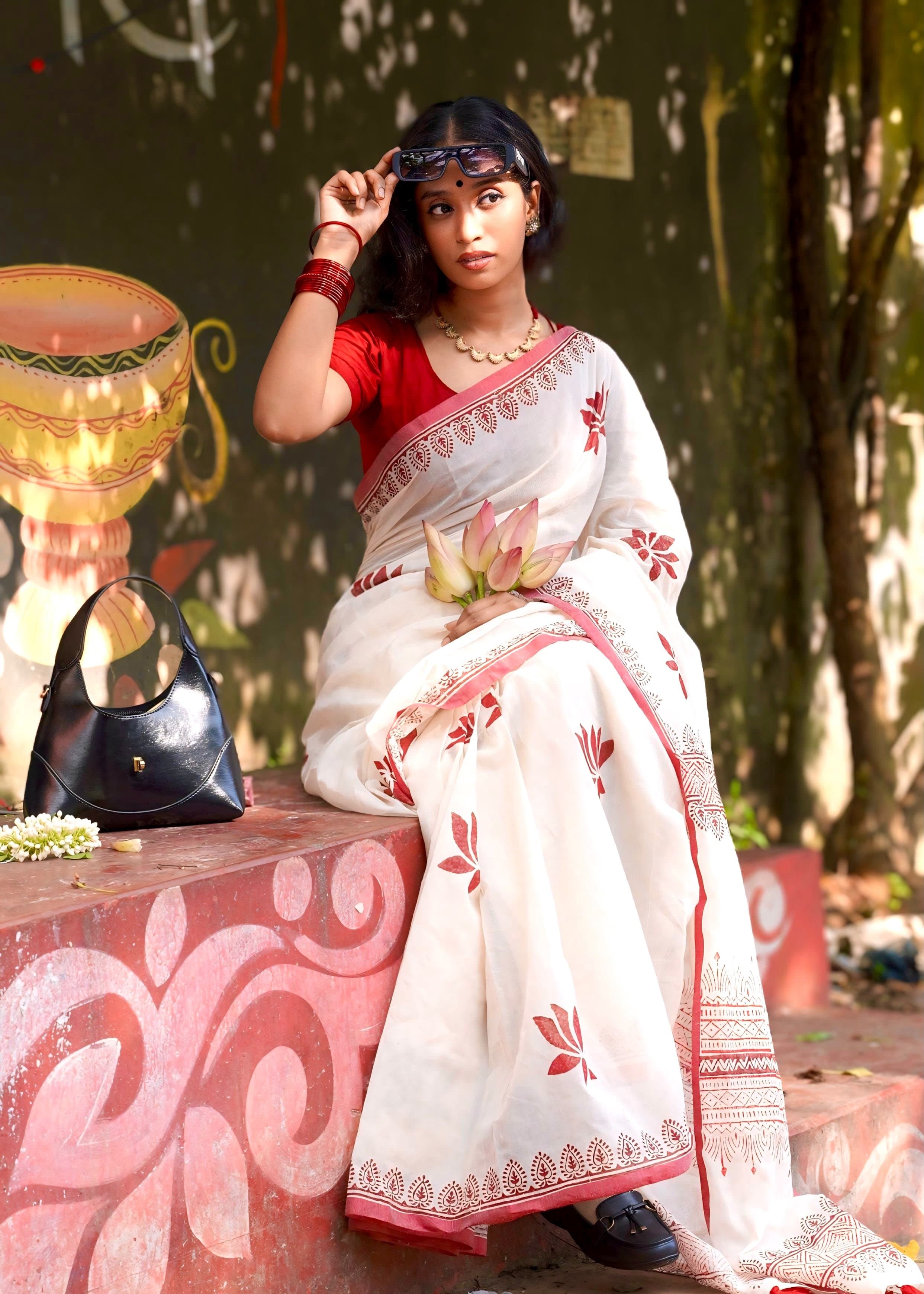 পদ্ম শাড়ি🪷 thumbnail 4