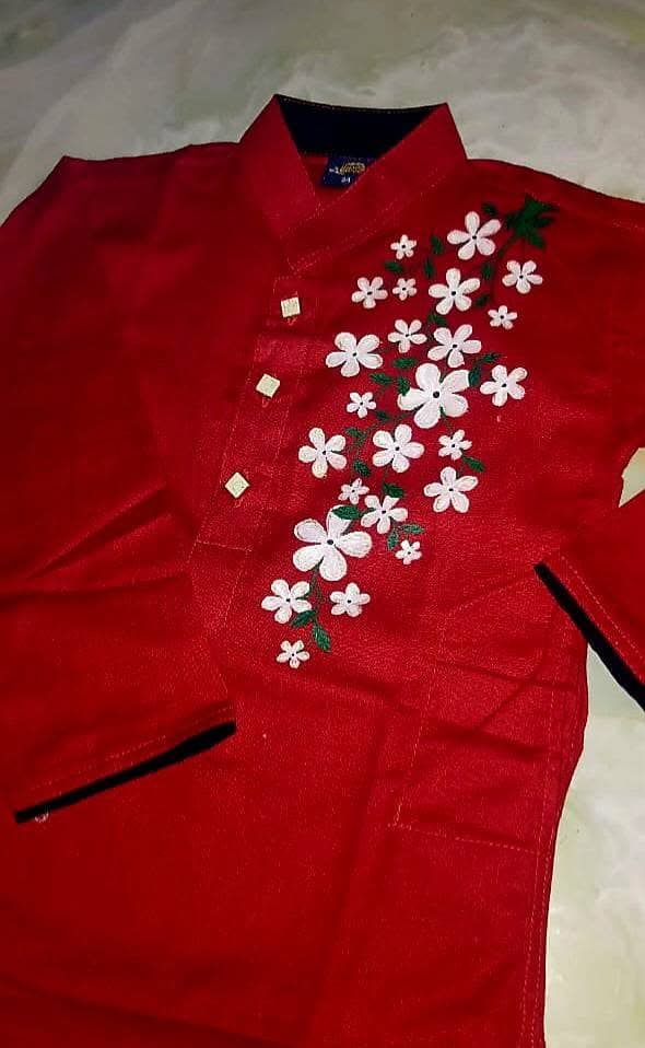 Premium Hand-Painted Panjabi – Custom Colour & Size Collection