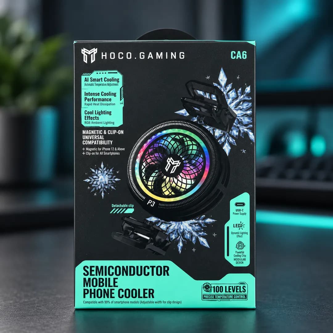 Hoco GA6 Glacier AI Semiconductor Mobile Cooler
