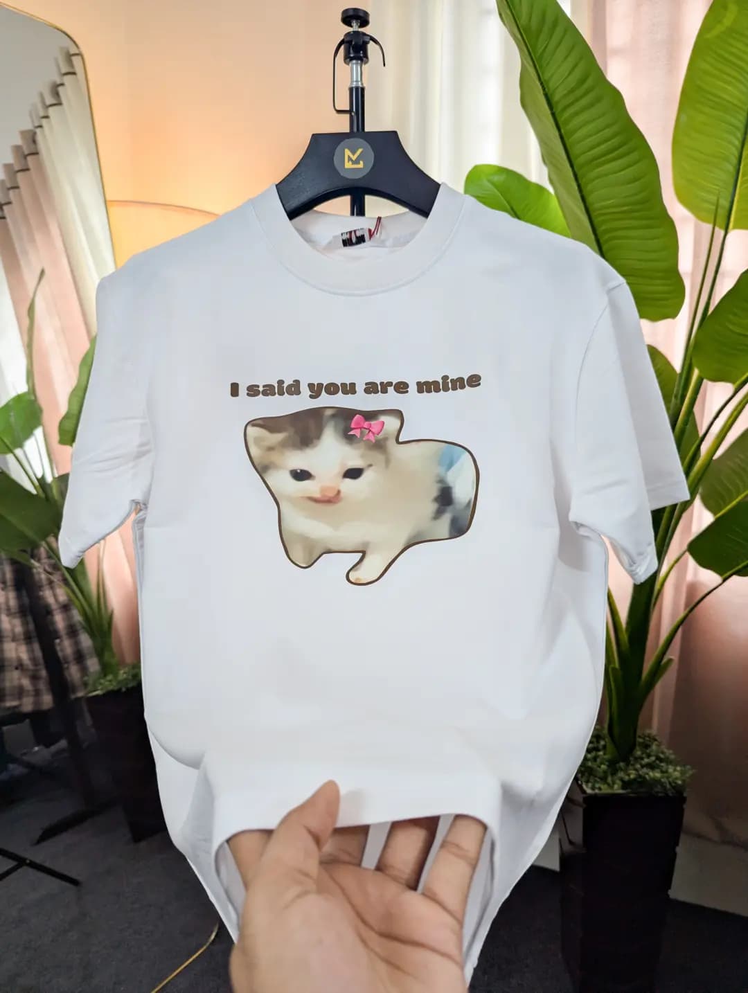 I Said You Are Mine Oversized Drop-Shoulder T-Shirt