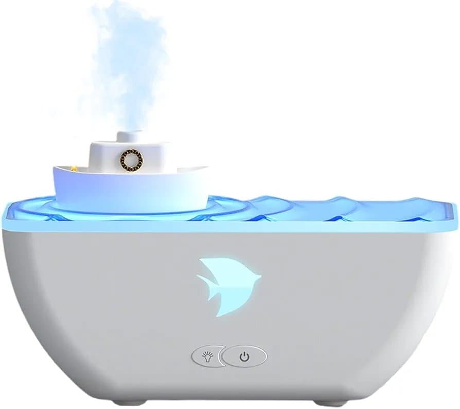 Brand: Generic
Flower Shaped Humidifier, Humidifier for Bedroom | Personal Desk Humidifier | Silent Humidifier with 7 Colorful Lights for Home and Sleep