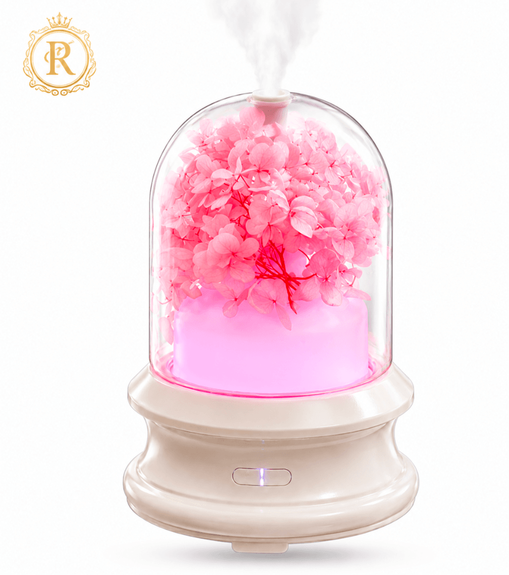 Brand: SLYHHZHMY
Colorful Night Light Aroma Humidifier Color Changing Silent Portable Aroma Diffuser Suitable for Home, Bedroom and Office (Powder)
