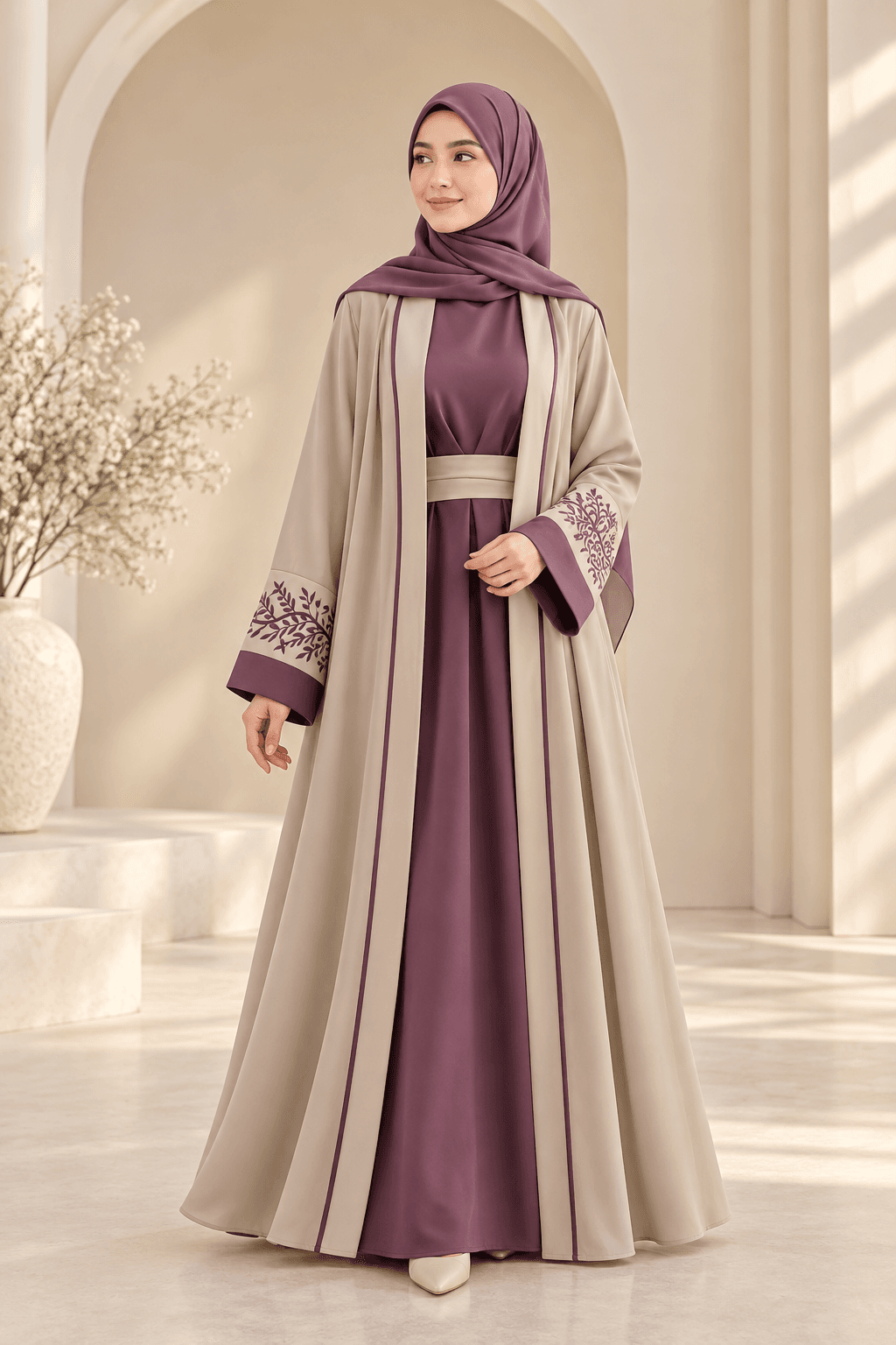 Turki Embroidery Borkha with Hijab – DR Fashion Women